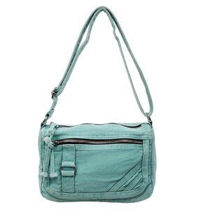 8674 Denim Crossbody Bags Small Jean Purse Casual Denim Shoulder Bag